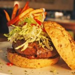 Inferno Burger at Qube Sports Bar, Meydan Golf Course