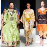Nazek Al Sabbagh with her fashion collection