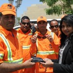 La Moda Sunglasses donated to Dubai Laborers